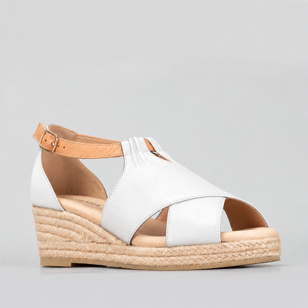 LE SANSA PERNIA WHITE / TAN