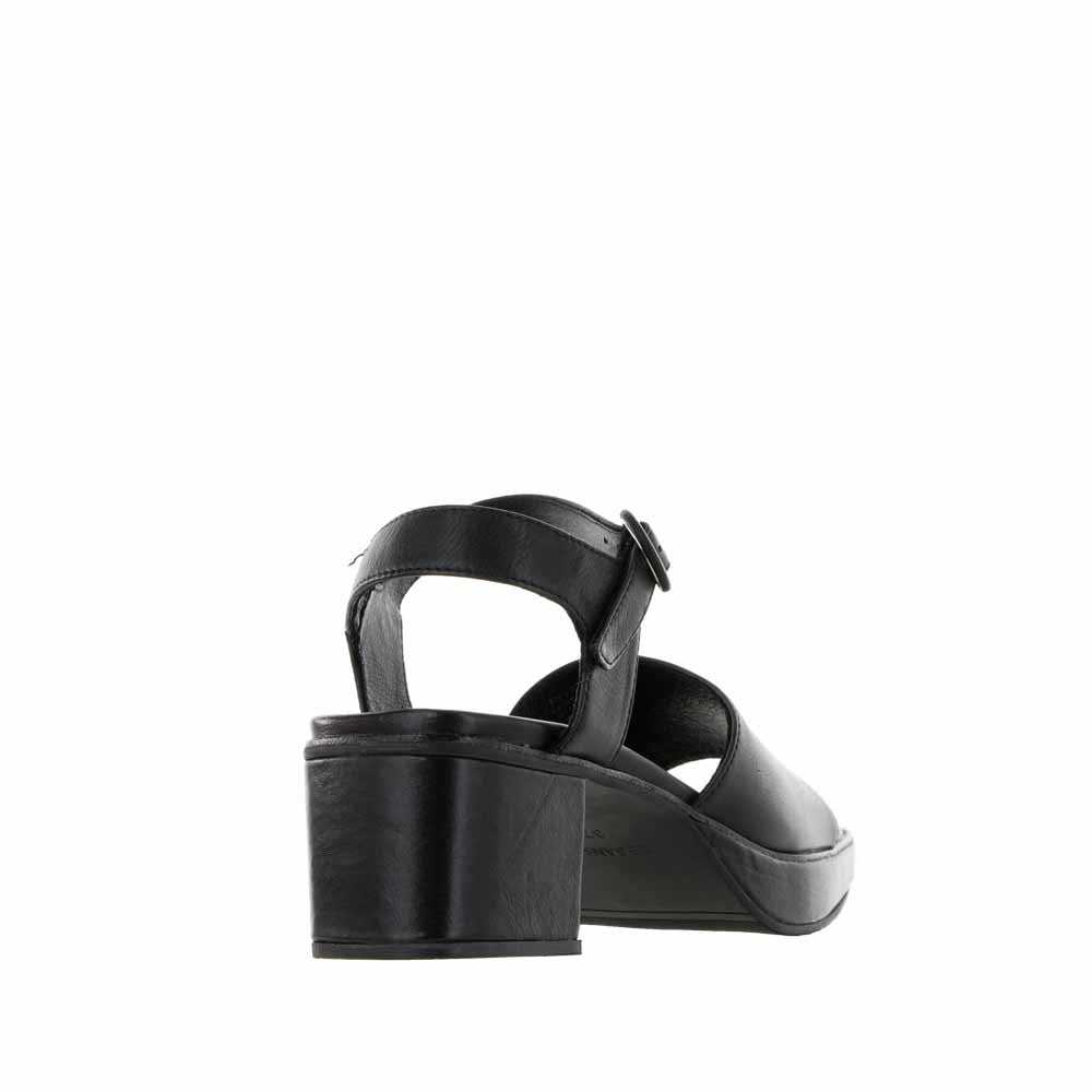 LESANSA RYALAY BLACK - Women Sandals - Collective Shoes 