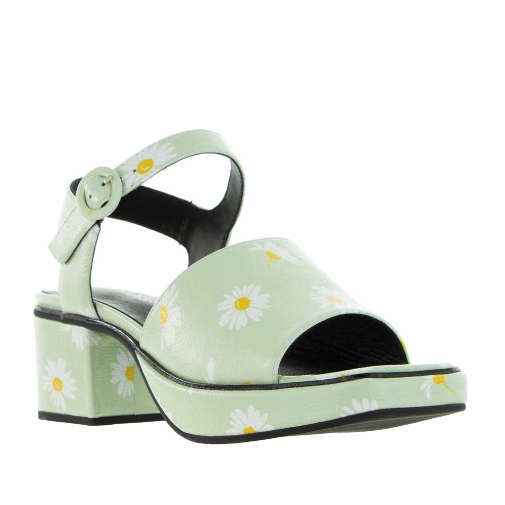 LESANSA RYALAY MINT FLORAL - Women Sandals - Collective Shoes 