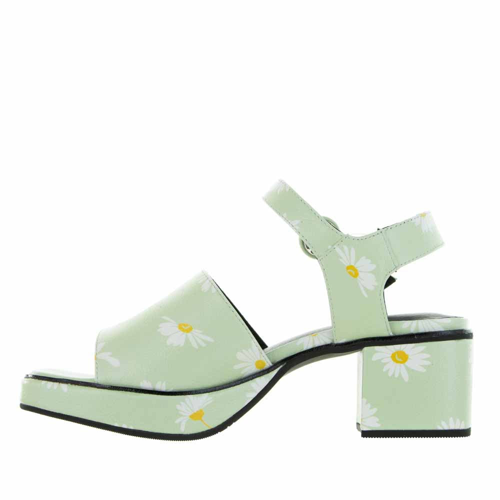 LESANSA RYALAY MINT FLORAL - Women Sandals - Collective Shoes 