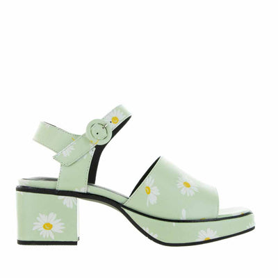 LESANSA RYALAY MINT FLORAL - Women Sandals - Collective Shoes 