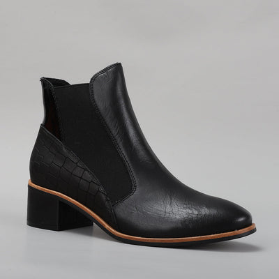 LESANSA REFRESH BLACK - Women Boots - Collective Shoes 