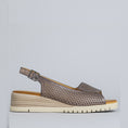Load image into Gallery viewer, LE SANSA TERINA PEWTER - Women Sandals - Collective Shoes 

