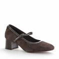 Load image into Gallery viewer, LE SANSA ZAFIRA CHOCOLATE SUEDE - Women Heels - Collective Shoes 
