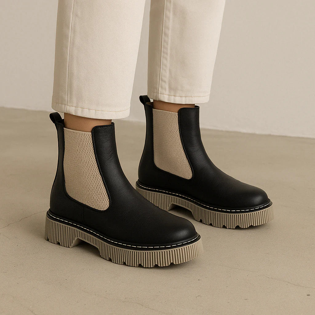 LE SANSA ROSE BLACK - Women Boots - Collective Shoes 