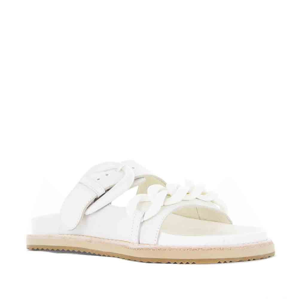 LESANSA DUSA WHITE - Women Flats - Collective Shoes 