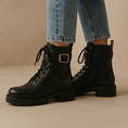 Load image into Gallery viewer, LE SANSA CAMERAN BLACK - Women Boots - Collective Shoes 
