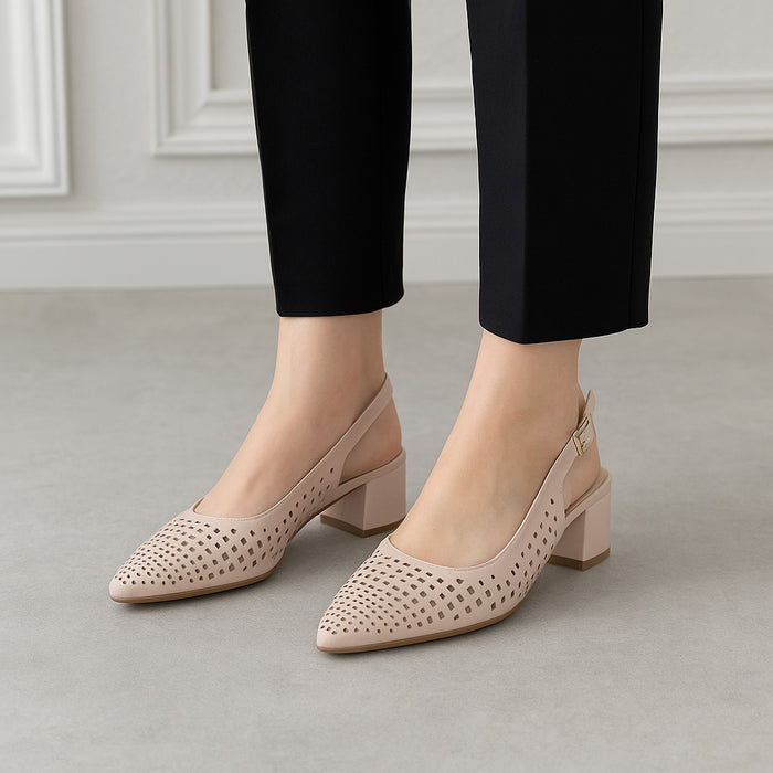 LE SANSA DRUSILLA BLUSH - Women Sandals - Collective Shoes 