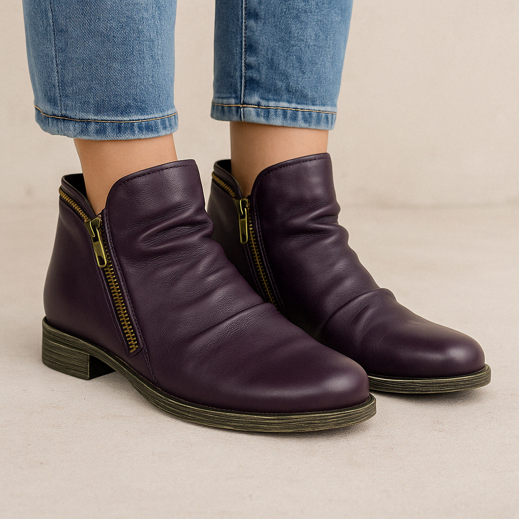 LE SANSA LEMON PURPLE - Women Boots - Collective Shoes 