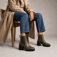 Load image into Gallery viewer, LE SANSA SAMIRA OLIVE - Women Boots - Collective Shoes 
