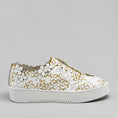 Load image into Gallery viewer, DJANGO & JULIETTE LILTERS WHITE GOLD - Women Sneakers - Collective Shoes 
