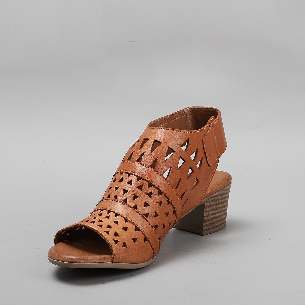 LE SANSA LORA TAN - Women Sandals - Collective Shoes 