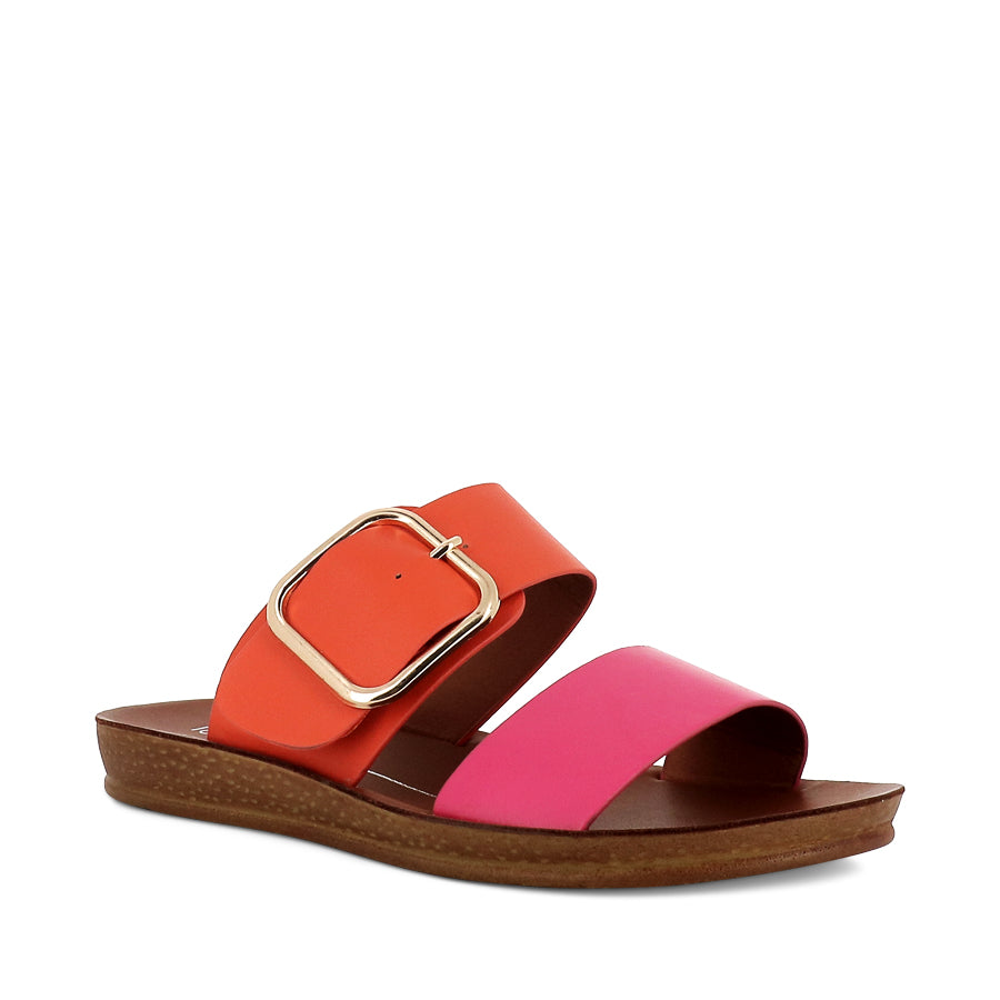 LOS CABOS DOTI PINK ORANGE - Women Flats - Collective Shoes 