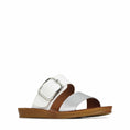 Load image into Gallery viewer, LOS CABOS DOTI SILVER WHITE - Women Flats - Collective Shoes 
