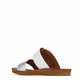 Load image into Gallery viewer, LOS CABOS DOTI SILVER WHITE - Women Flats - Collective Shoes 
