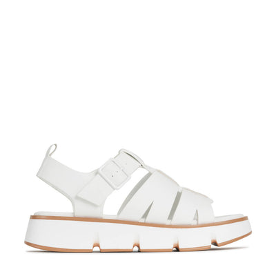 LOS CABSO MADERA WHITE - Women Sandals - Collective Shoes 