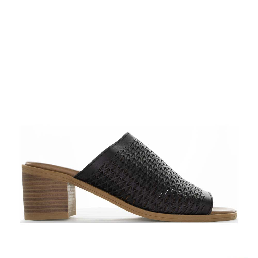 LESANSA LOVIA II BLACK - Women Heels - Collective Shoes 