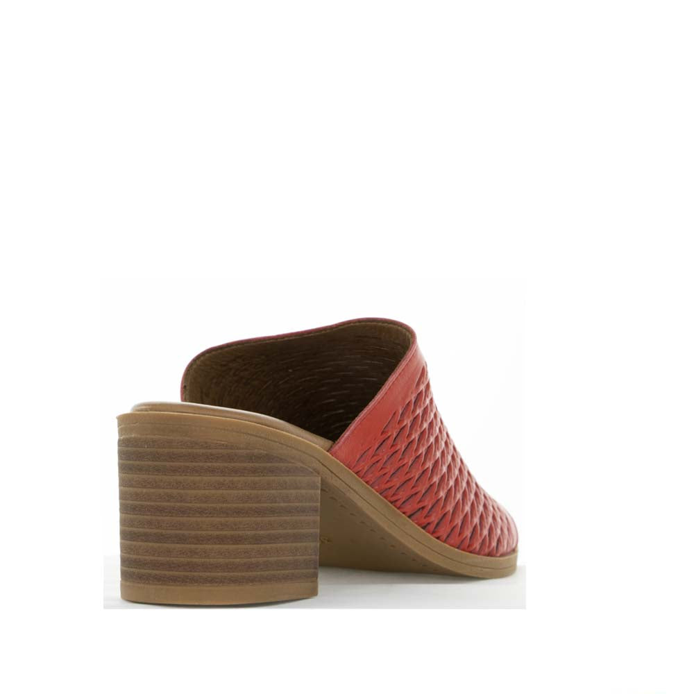 LESANSA LOVIA II RED - Women Heels - Collective Shoes 