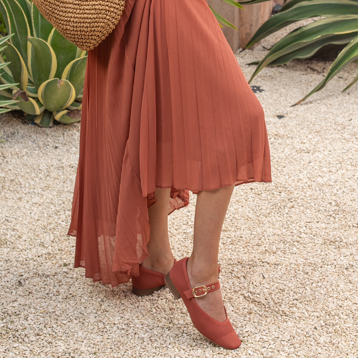 LOS CABOS LANDO CORAL - Women Mary Jane - Collective Shoes 