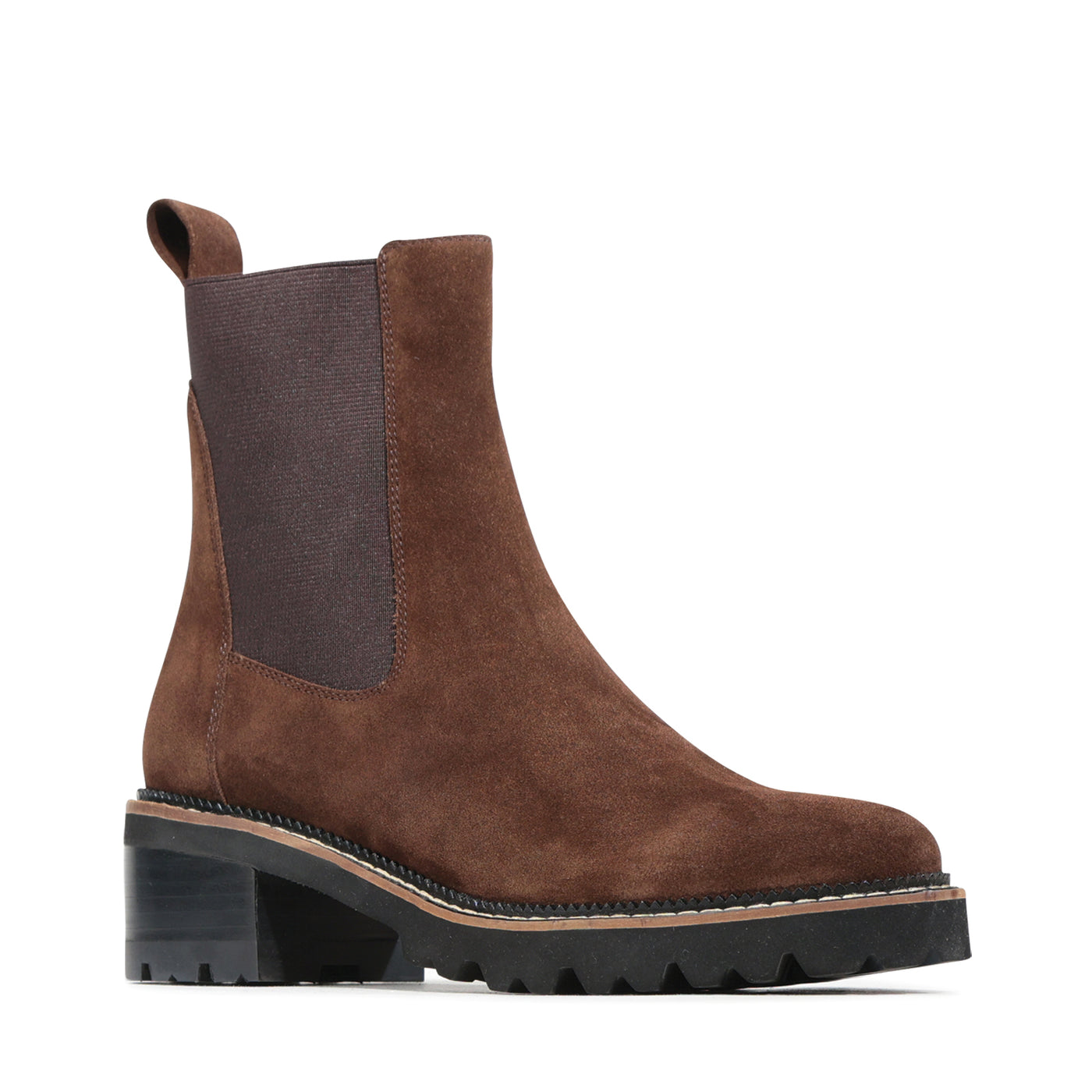 EOS LINEAR CHESTNUT SUEDE - Women Boots - Collective Shoes 