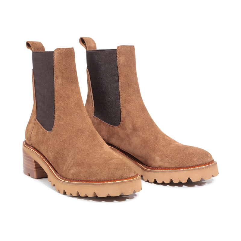 EOS LINEAR PECAN SUEDE - Women Boots - Collective Shoes 