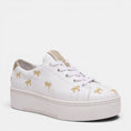 Load image into Gallery viewer, MINX LOVE KNOTS WHITE GOLD BOWS
