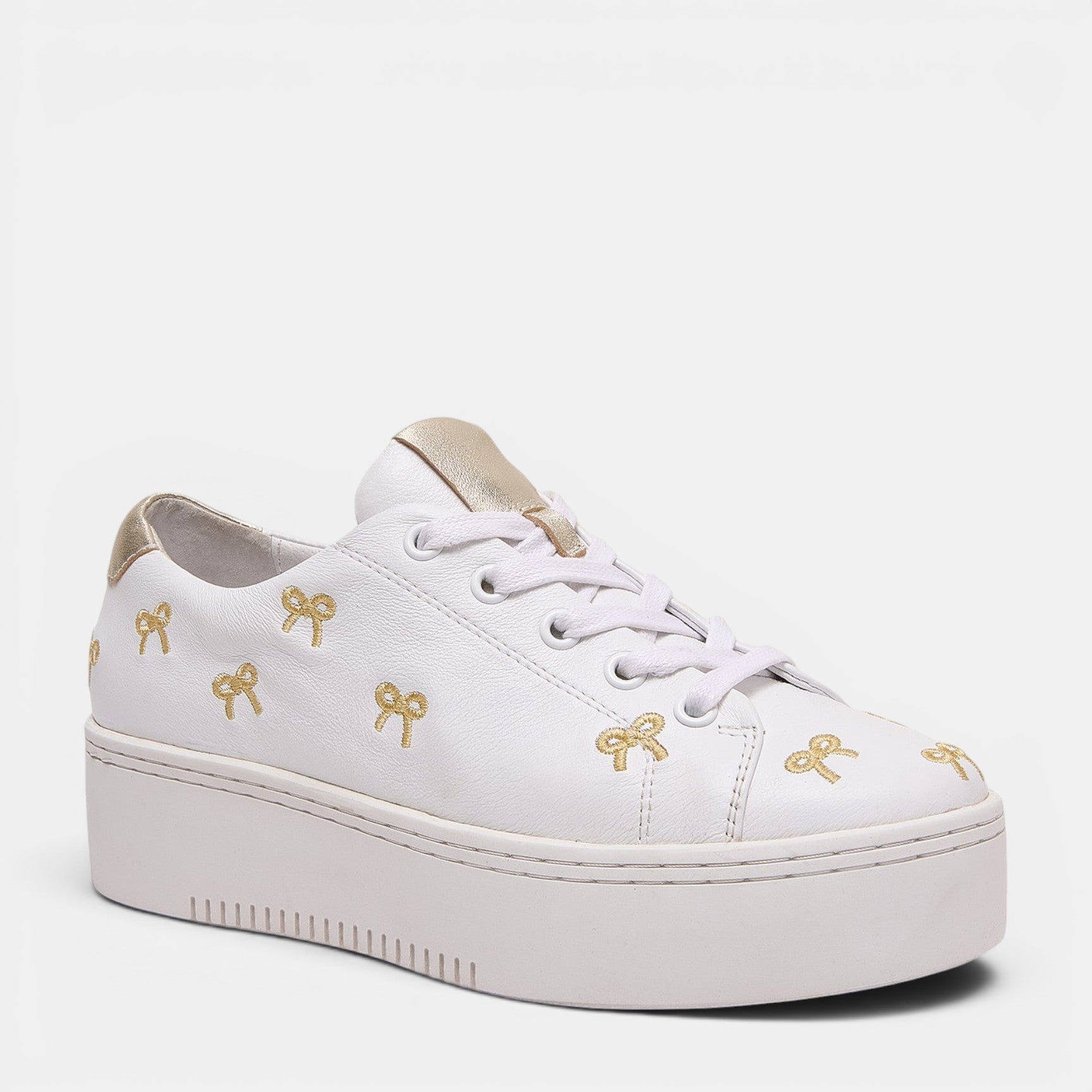 MINX LOVE KNOTS WHITE GOLD BOWS