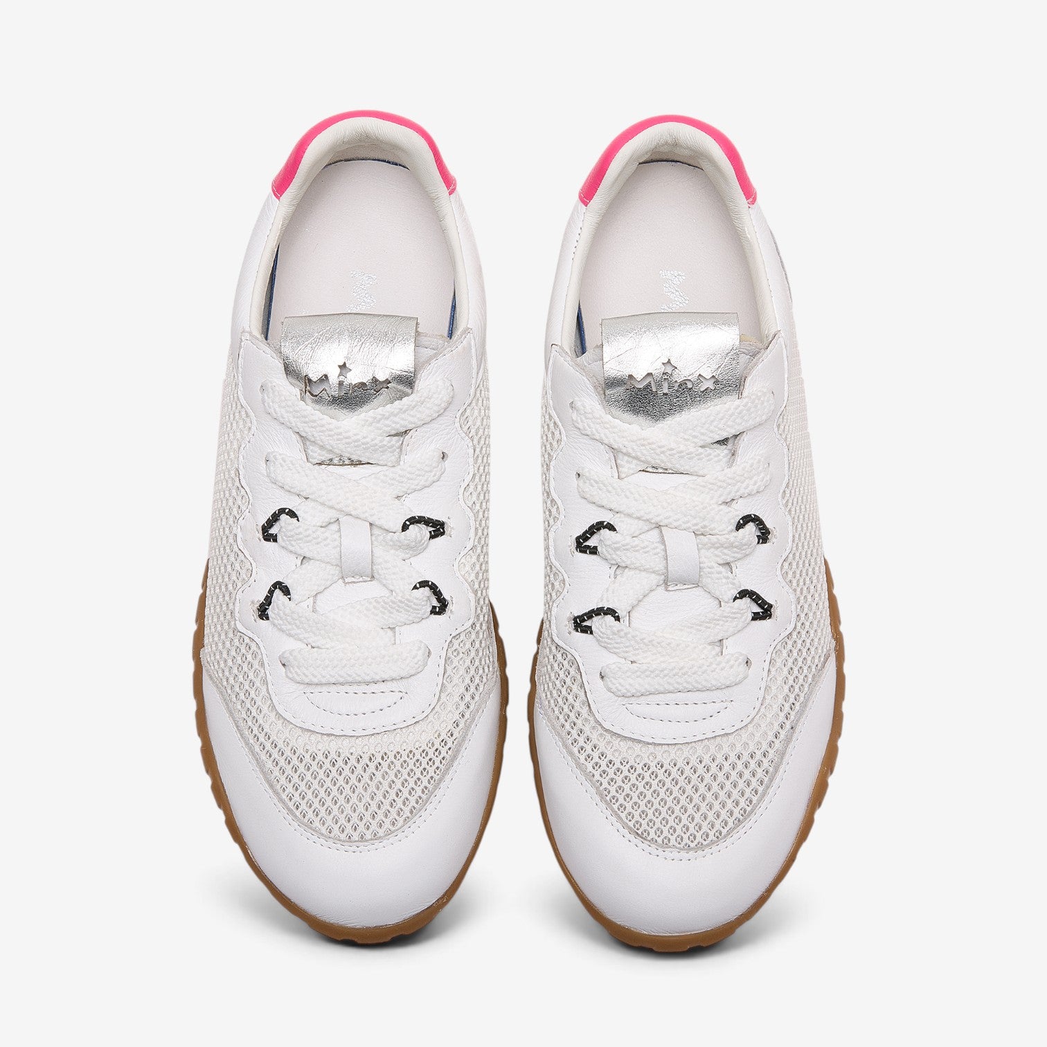 MINX LUXE RUNNER MESH IVORY PINK