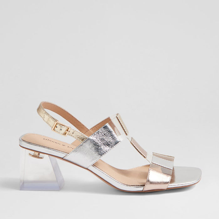 DJANGO & JULIETTE MELINAS METALLIC MULTI - Women Heels - Collective Shoes 