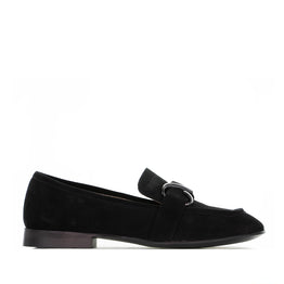 MILA RAINE MAJOR BLACK SUEDE - Women Loafers - Collective Shoes 