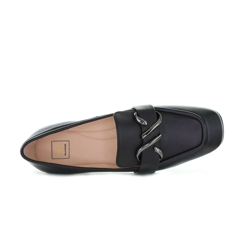 MILA RAINE MAJOR BLACK - Women Loafers - Collective Shoes 
