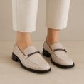 Load image into Gallery viewer, MILA RAINE VANESSA MUSHROOM - Women Loafers - Collective Shoes 
