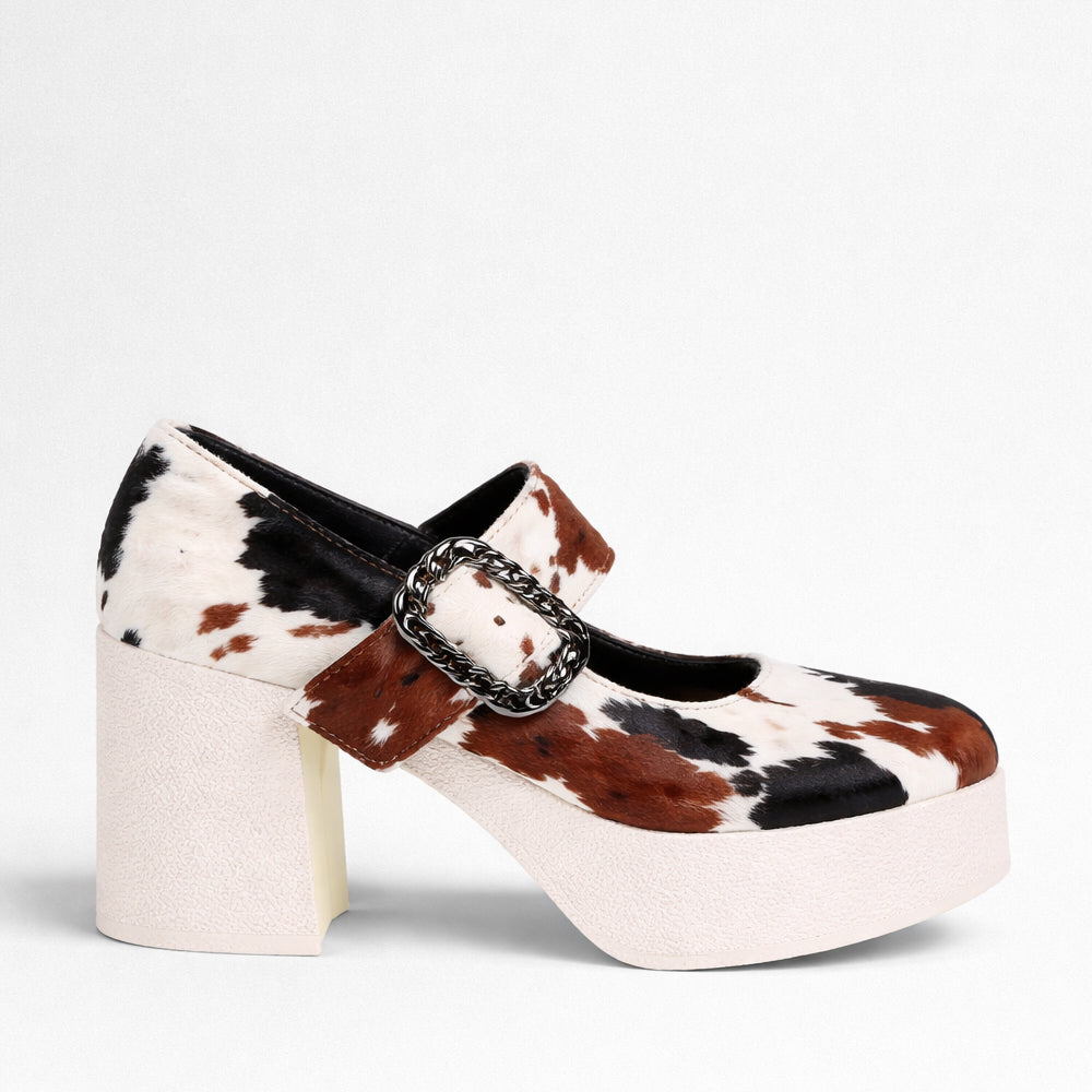 MINX MINNIE BRUSH MULTI PONY - Women Sandals - Collective Shoes 