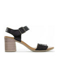 Load image into Gallery viewer, LESANSA MIST BLACK - Women Sandals - Collective Shoes 
