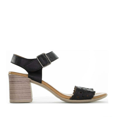LESANSA MIST BLACK - Women Sandals - Collective Shoes 