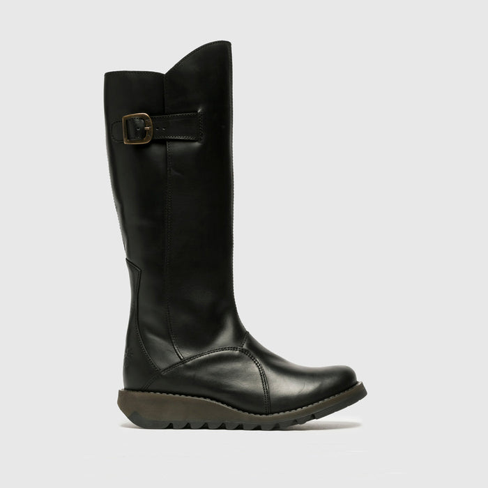 FLY LONDON MOL BLACK - Women High Boots - Collective Shoes 