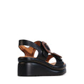 Load image into Gallery viewer, EOS MENORCAS BLACK - Women Sandals - Collective Shoes 
