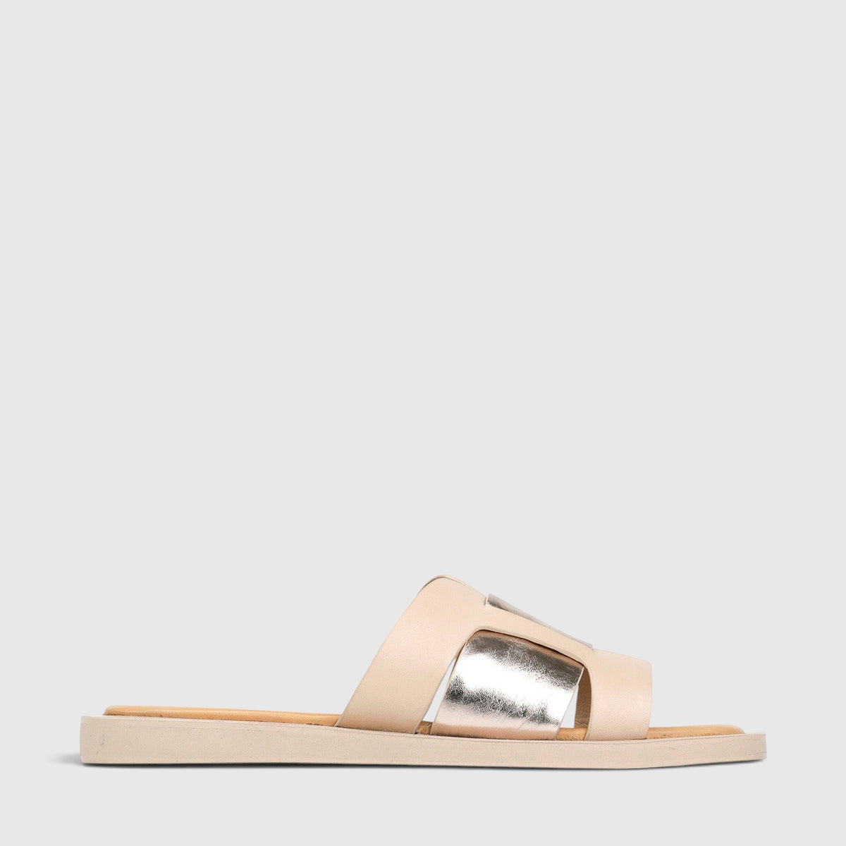 EOS MISAKI NUDE - Women Slides - Collective Shoes 
