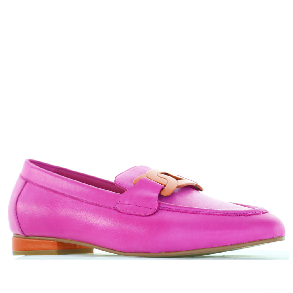NAKED ARCHES JAP FUCHSIA ORANGE - Women Loafers - Collective Shoes 
