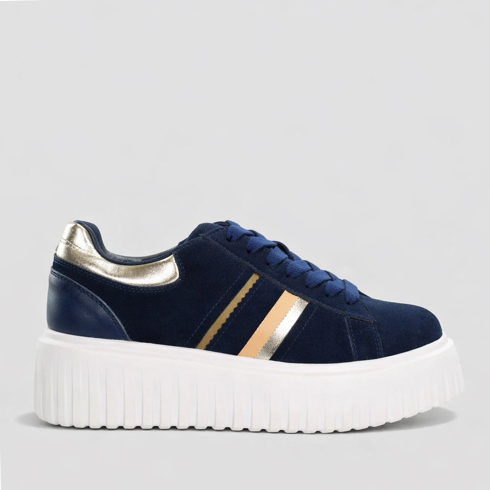 MINX FLUX NAVY - Women Sneakers - Collective Shoes 