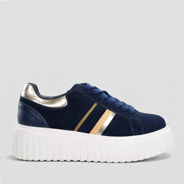MINX FLUX NAVY - Women Sneakers - Collective Shoes 