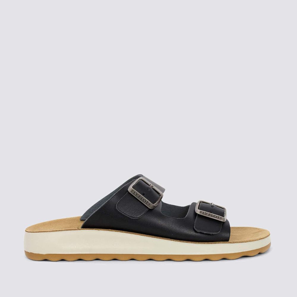 FLY FLOT 77G64 FC NERO - Women slippers - Collective Shoes 