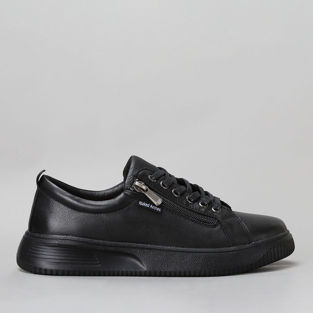 NAKED ARCHES NELLY BLACK / BLACK - Women sneakers - Collective Shoes 