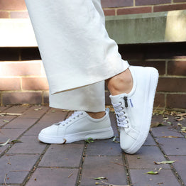 NAKED ARCHES NELLY WHITE - Women sneakers - Collective Shoes 