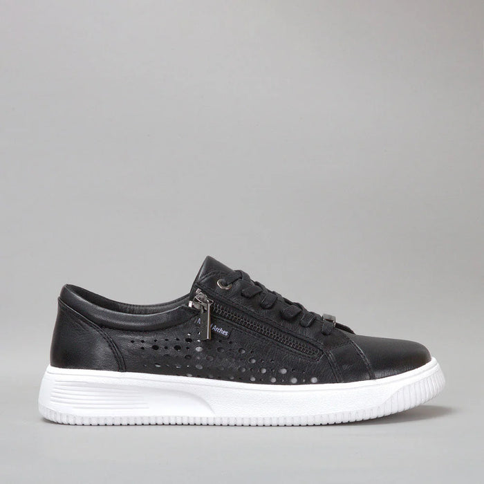 NAKED ARCHES NOBLE BLACK - Women Sneakers - Collective Shoes 
