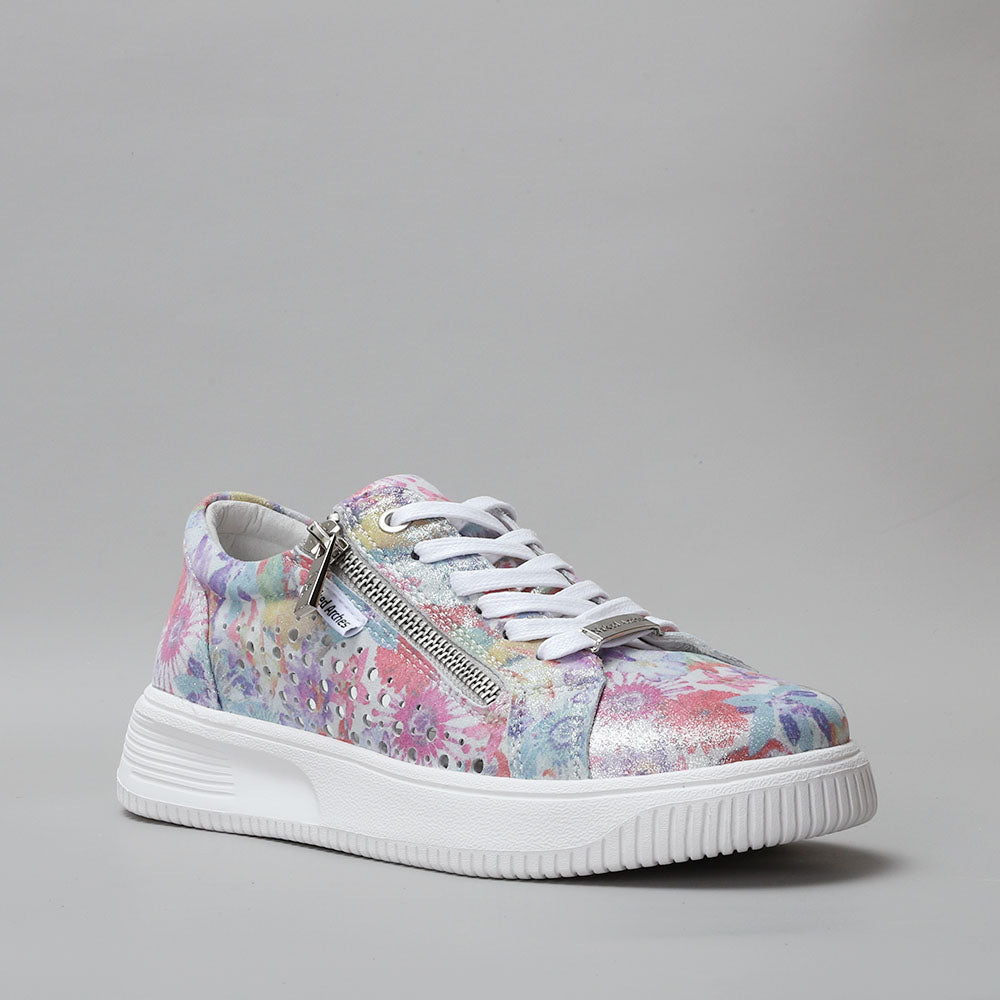 NAKED ARCHES NOBLE FUCHSIA FLORAL - Women Sneakers - Collective Shoes 