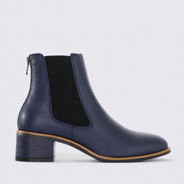 LE SANSA REMTON NAVY - Women Boots - Collective Shoes 