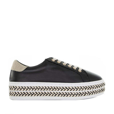 ALFIE & EVIE OPPOSE BLACK - Women sneakers - Collective Shoes 