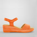 Load image into Gallery viewer, LE SANSA PILIA ORANGE - Women Sandals - Collective Shoes 
