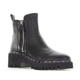 Load image into Gallery viewer, DJANGO & JULIETTE OSPOTT BLACK SILVER - Women Boots - Collective Shoes 

